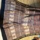 Rust Red printed Bagru Saree