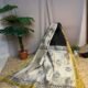 Peacock Motif Bagru Print Saree