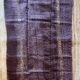 Floral Handprint Motif Chanderi Silk Cotton Bagru