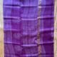 Purple Buta Chanderi Silk Cotton Saree