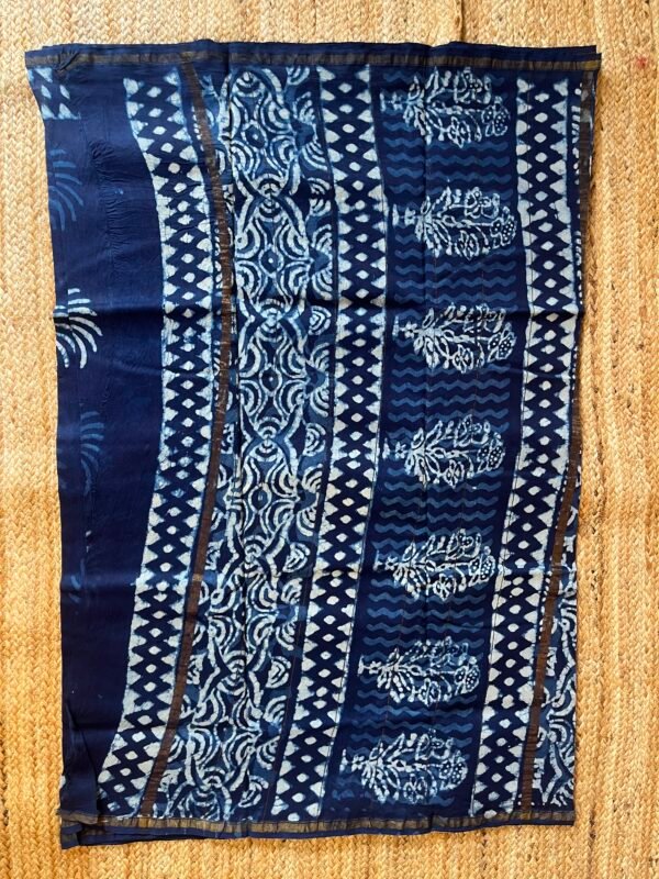 Indigo HandPrint Cotton